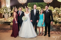 Luciana e Augusto Borges,Carlolina Fialho,Matthew Hartenau,Maria Clara e João Pedro Borges