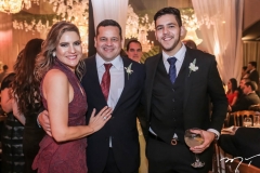 Luciana,Augusto e João Borges