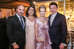 Marcos e Andrea Novais, Branca e Racine Mourão