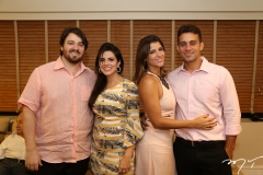 Bruno Romcy, Talita Perdigão, Renata Lousada e Leonardo Romcy