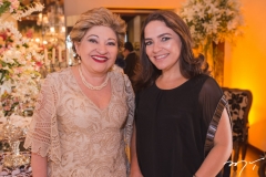 Maria das Graças e Elsa Albuquerque