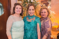 Rejane Fujita, Inês Rodrigues e Zenaide Bezerra
