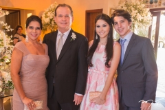 Vanessa Rodrigues, Roberto Rodrigues, Manuela Brígido e Pedro Mendonça