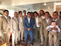 Rafa Scienza e Dado Montenegro se casam em Búzios