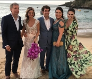 Rafa Scienza e Dado Montenegro se casam em Búzios