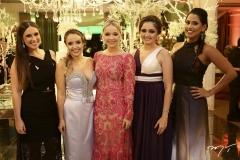 Ravena Teles, Mikaela Menezes, Amanda Almeida, Cecília Gadelha e Alessandra Alves
