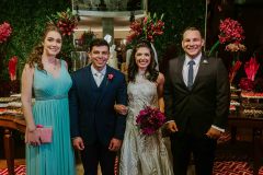 Adryne Liberato, Edmar Feitosa, Camille Bezerra e Rafael Figueiredo
