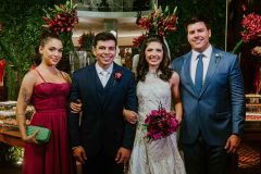Carol Studart, Edmar Feitosa, Camille Bezerra e Tito Bezerra