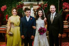 Eveline, Edmar Feitosa, Camille Bezerra e Lisandro Fujita