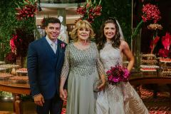 Edmar Feitosa, Lúcia Carneiro e Camille Bezerra