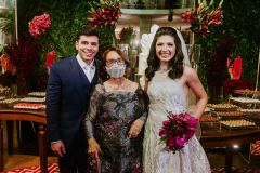 Edmar Feitosa, Rita Claudino Sales e Camille Bezerra
