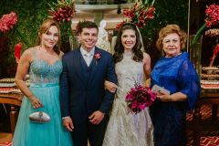 Rita de Cássia, Edmar Feitosa, Camille Bezerra e Zenaide Bezerra