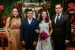 Roberta Nogueira, Edmar Feitosa, Camille Bezerra e Etevaldo Nogueira
