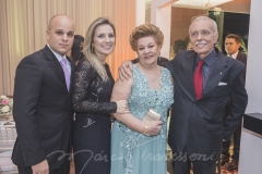Francisco José Barros, Larissa Barros, Amélia Barros de Oliveira e Francisco Barros de Oliveira