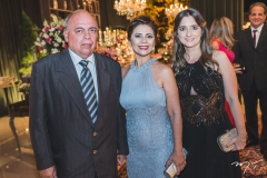 Fernando e Márcia Crisóstomo e Isabela Rocha