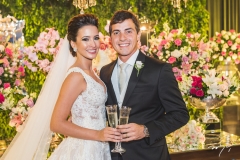 Luana Rêgo e Emmanuel Gadelha