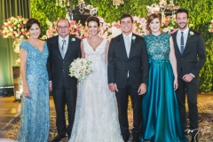 Silvia, Cesar e Luana Rêgo, Emmanuel Gadelha, Natália e Rafael Rêgo