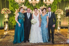 Silvia, César, Luana, Natália e Rafael Rêgo