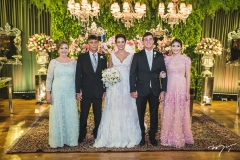 Tereza e Horácio Gadelha, Luana Rêgo, Emmanuel Gadelha e Tais Fernandes