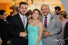 Eudimar Lemos, Rafaela e Marcelo Freitas
