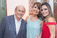 Nelson, Ana Lúcia e Mariana Montenegro