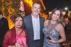 Rejane Demicheli, Júnior e Ângela Amaral