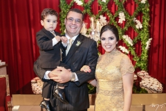 Bento, Erick e Belisa Leite