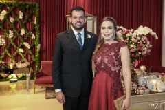 Daniel Falcão e Mariana Freitas