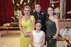 Luciana e Giovane Rios, George e Giulia Menegon