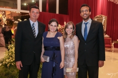Marcus Jovino, Tereza Câmara, Cristina Martins e Francisco Junior