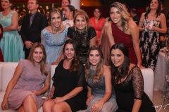 Paula Rolim, Carolina Ponte, Sarah Rolim e Sarah Philomeno, Larissa Leite, Mirela Benevides e Ediane Menezes