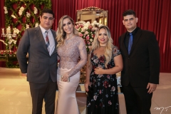 Paulo e Karina Germanovisk, Luciana Marinho e Rafael Pompeu