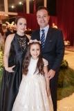 Renata, Luiza e Danilo Serpa