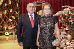Walkmar Santos e Sarah Philomeno