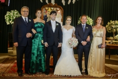 Abelardo e Ticiana Guerra, Israel Costa, Luiza Guerra, Ariston e Ellen Pessoa