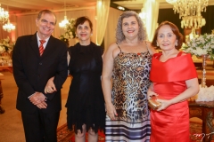 Carlos e Neuza Ferreira, Inês Frota e Mary Lima