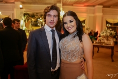 Davi Maia e Raquel Meireles