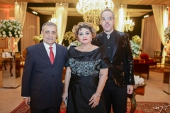 Laerte Fernandes, Alessandra e Alysson Aragão