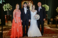 Maria Luiza Guerra, Israel Costa, Luiza e Carlo Guerra
