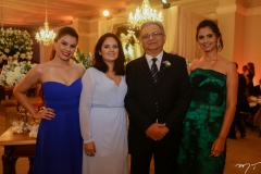 Mariana, Lúcia, Aberlardo e Ticiana Guerra