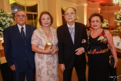 Pimentel Neto, Vera Pimentel, Eliane Castro e Bretval Castro