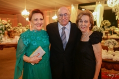 Ruth Cabral, Fernando Fradique e Ana Maria Accioly