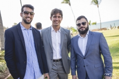 Rodrigo Oliveira, Pedro Sampaio e Felipe Romcy