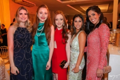 Marília Diógenes, Larissa e Mariah Fujita, Bruna Santos e Gleice Sales