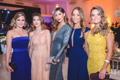 Ana Luiza Ramalho, Carine Fiqueiredo, Mirelle Vasconcelos, Giovana Bezerra e Laime Câmara