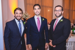 Fernando Feliz, Felipe Gentil e Vicente Sanford