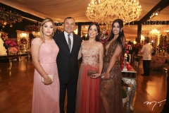 Angelita, Raimundo, Roberta Philomeno e Beatriz Braga