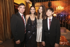 Leonardo Martins, Juliana, Marina e Daniel Schuler,