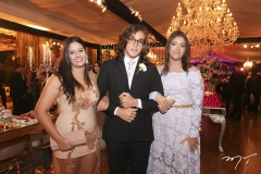 Letícia Gurgel, Matheus Arruda e Alice Diniz