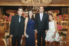 Luis, Aline, Teco e Mônica Rocha